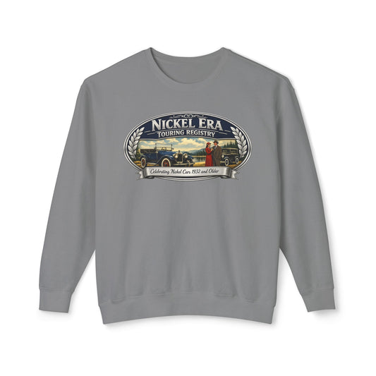 Nickel Era Touring Registry Retro Crewneck Lightweight Sweatshirt