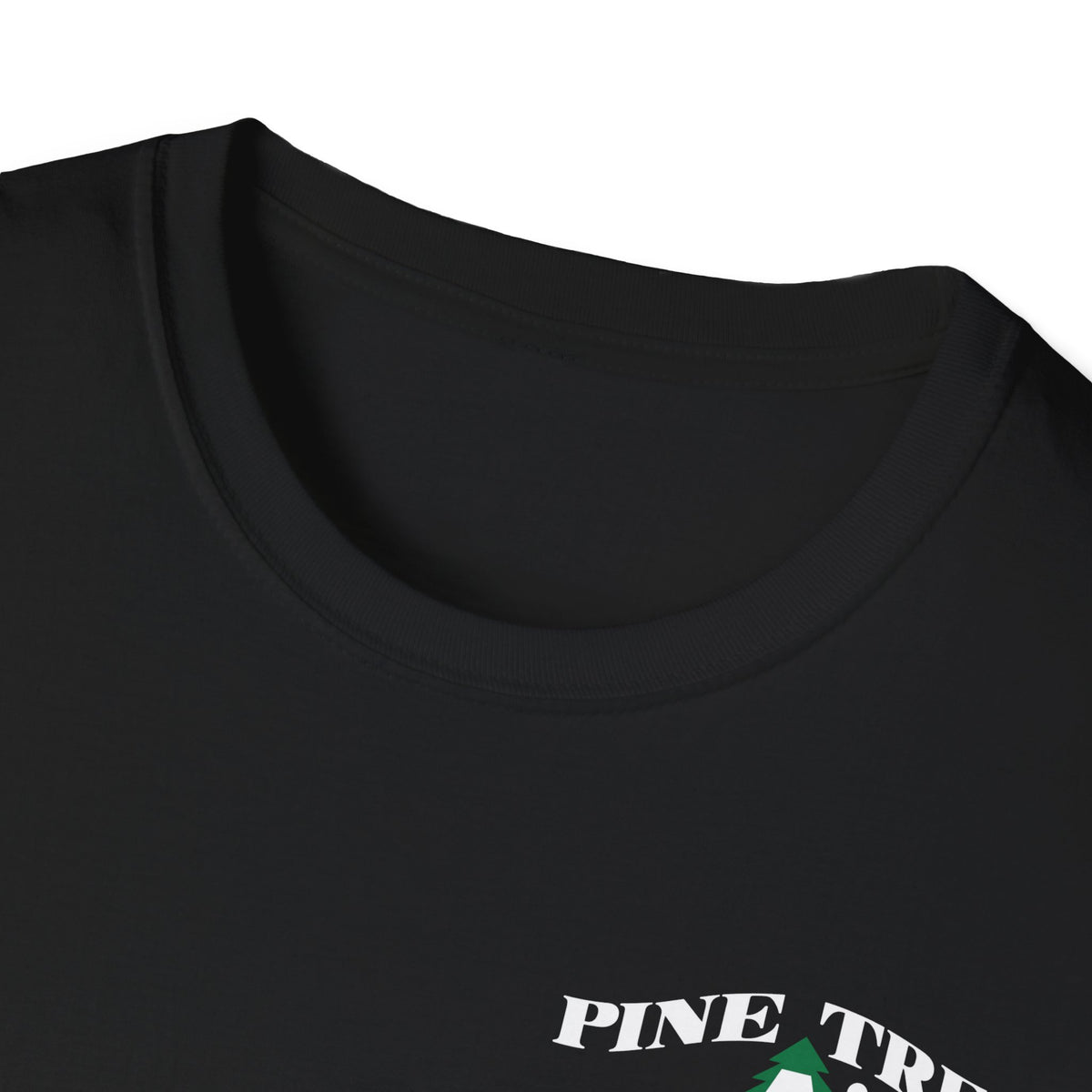 Pine Tree A's of Maine, MAFCA T‑Shirt with Front and Back Logos — Unisex Softstyle T-Shirt