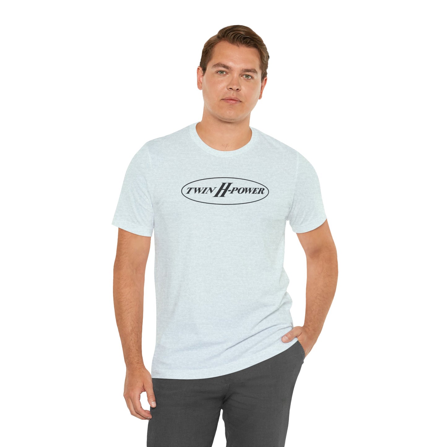Hudson Essex Terraplane Club Twin H-Power Logo Tee - Unisex Jersey Short Sleeve Tee