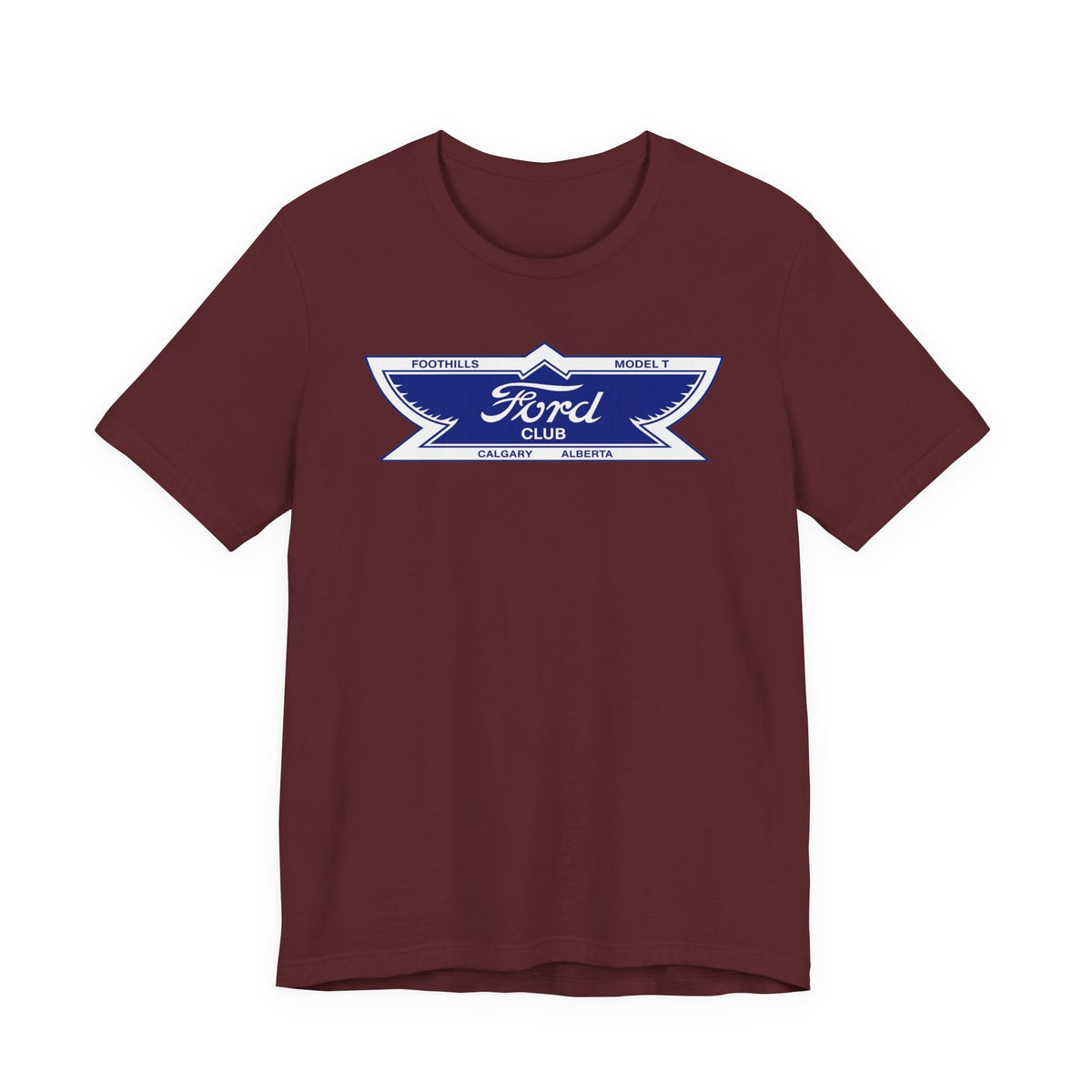 Foothills Model T Club Unisex Soft Tee -  Large Chest Logo