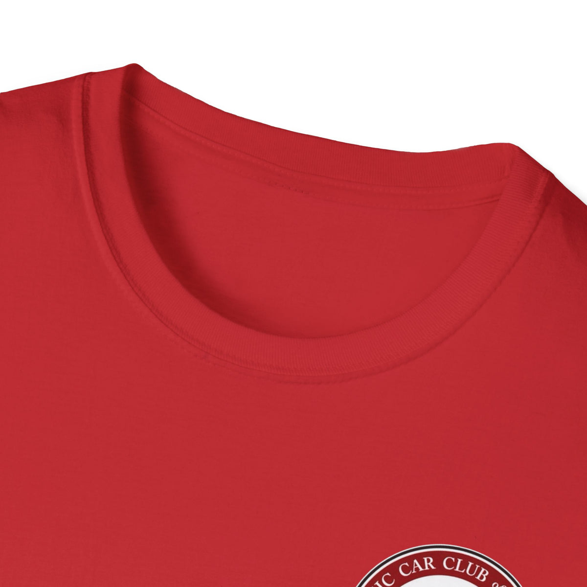 Classic Car Club of America Greater Illinois Region — Unisex Softstyle T-Shirt Front and Back Logos