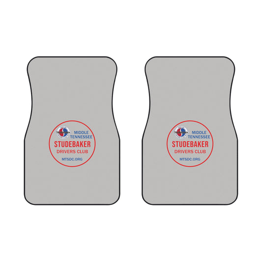 Middle Tennessee Studebaker Drivers Club Chapter Front Car Mats — Middle Tennessee Logo (Set of 2)