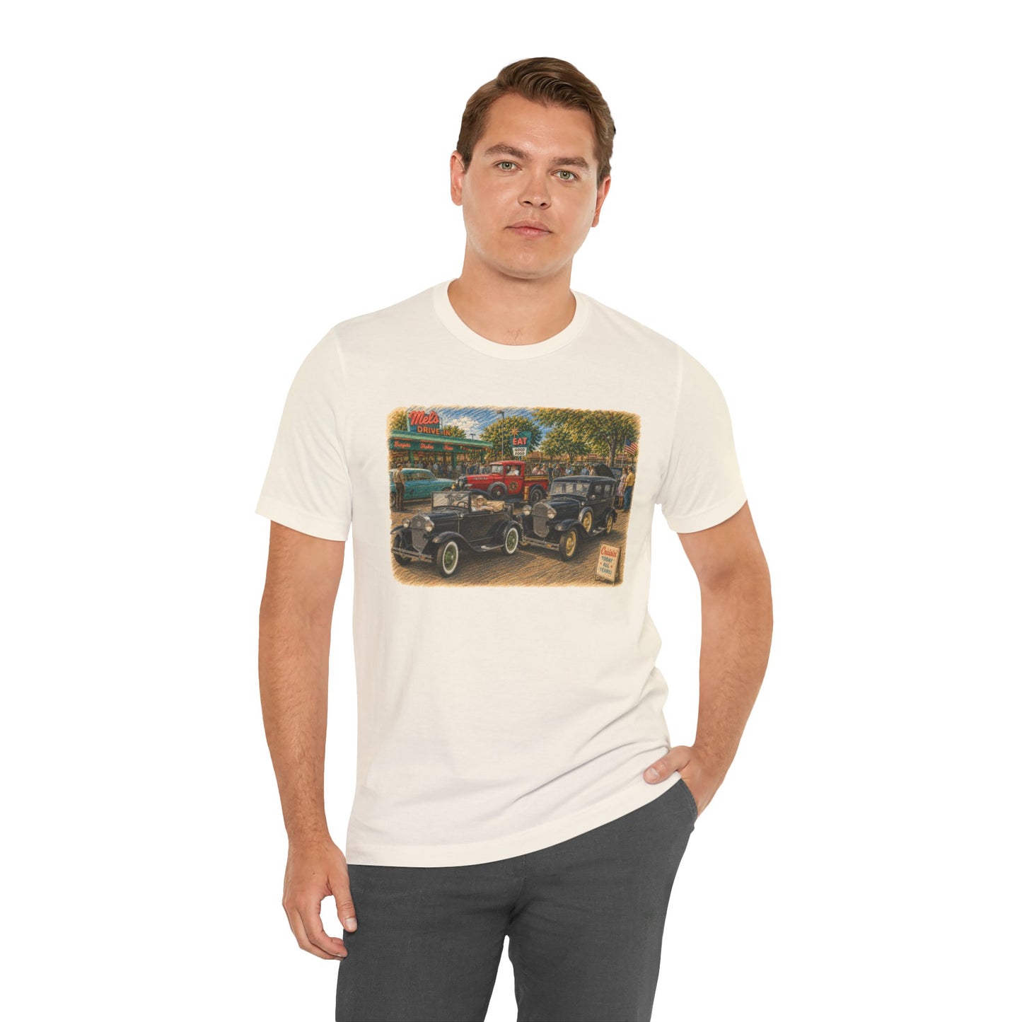 Mel's Drive-In (LTG) - Unisex Jersey Short Sleeve Tee