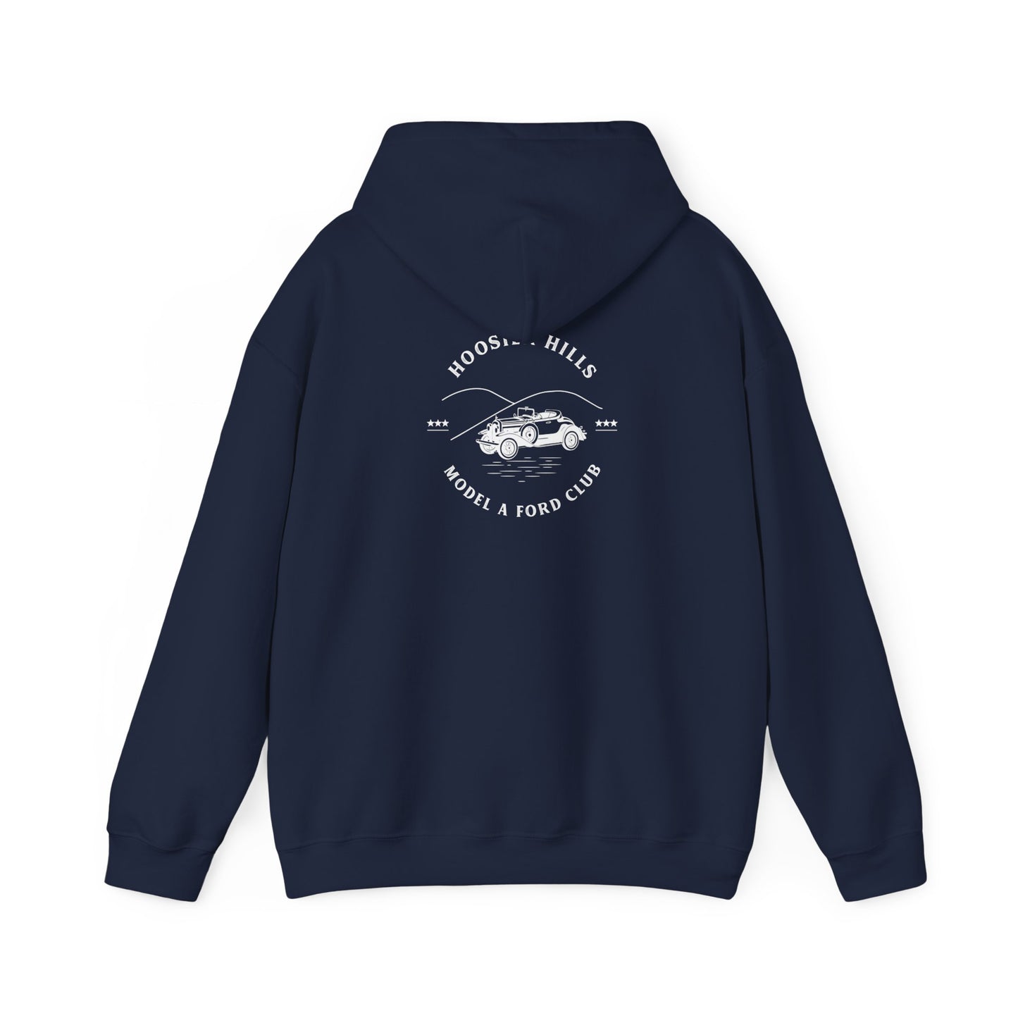 Hoosier Hills Model A Ford Club Unisex Heavy Blend™ Hooded Sweatshirt