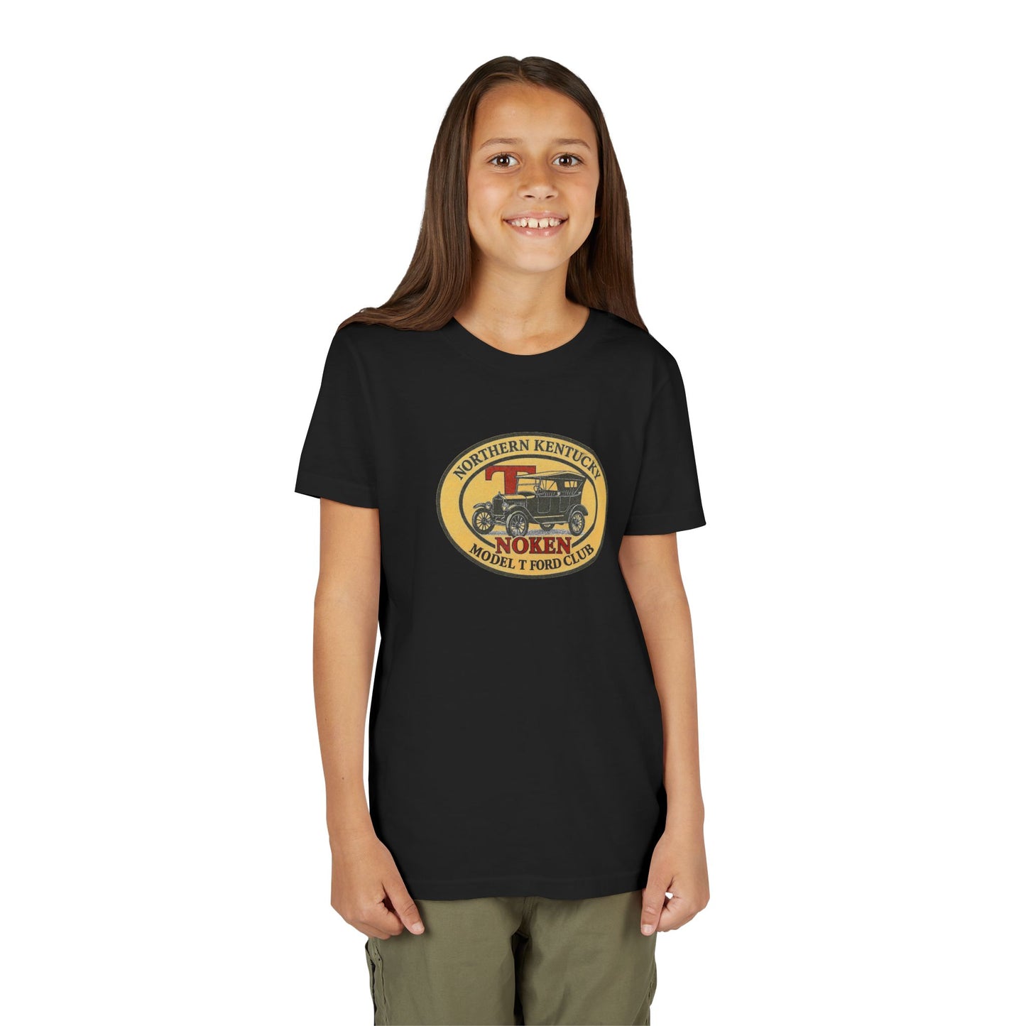Northern Kentucky Model T Ford Club (NOKEN) Vintage Car Logo - Youth Tee