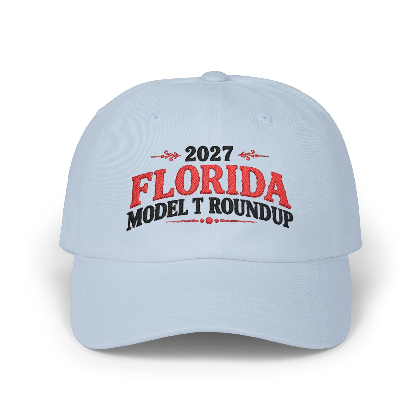 2027 Florida Model T Roundup Embroidered Dad Cap