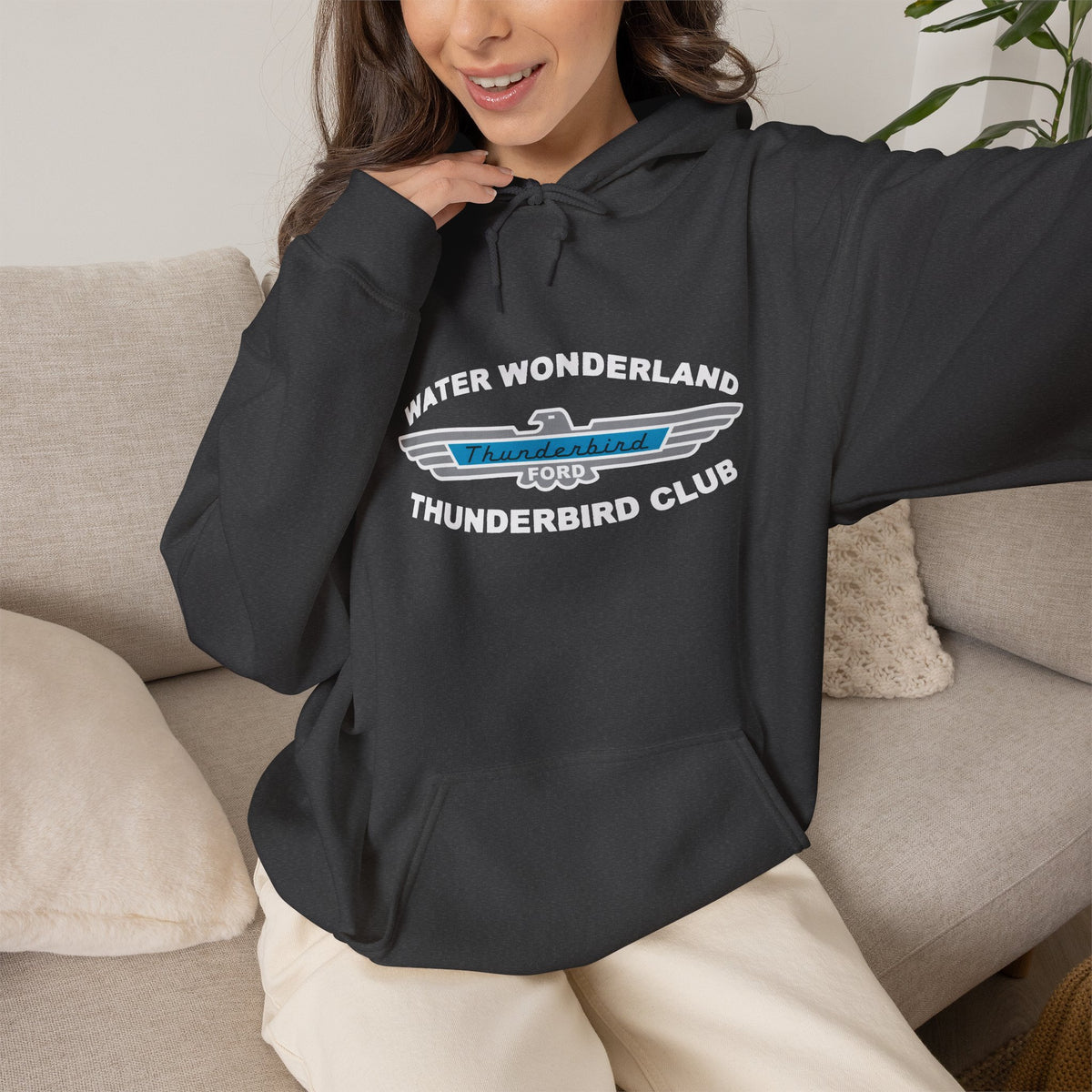 Water Wonderland Thunderbird Club Hoodie — Unisex Heavy Blend™ Hooded Sweatshirt