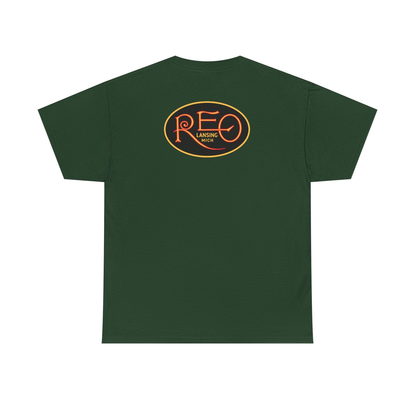 EarlyREO and REO 1 & 2 Cylinder Registry Logo Tee — Chest and Back Logos