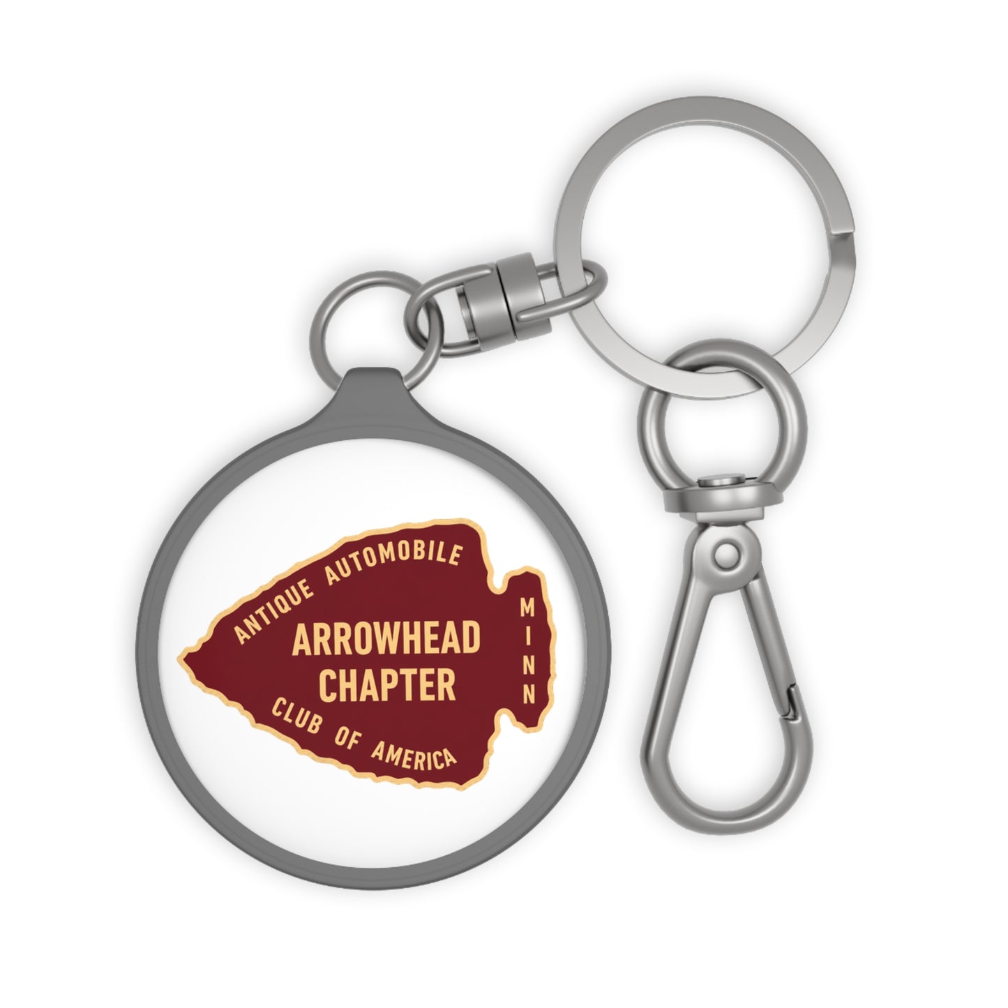 Arrowhead Chapter AACA Keyring Tag
