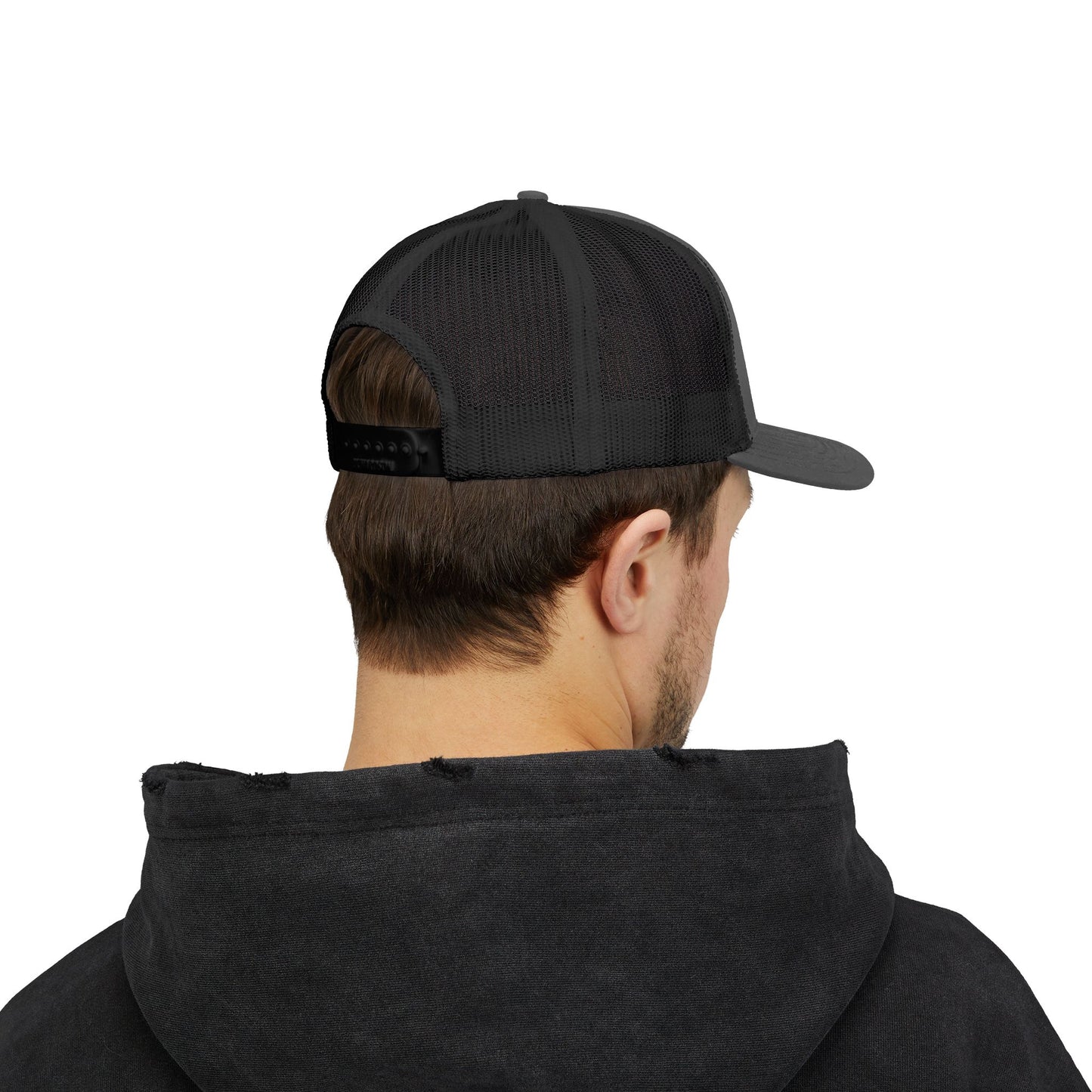 Shenandoah Region Embroidered Trucker Cap — "Shenandoah Region A.A.C.A. Winchester, VA" Mesh Snapback