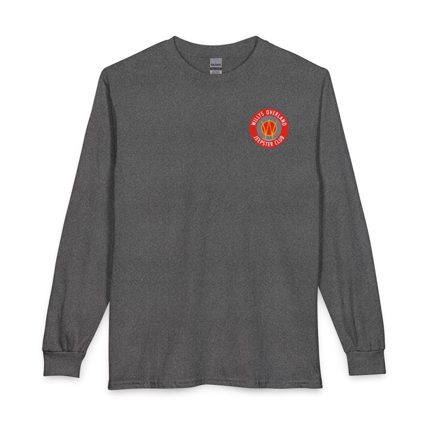 Willys Overland Jeepster Club Long Sleeve Tee - Front and Back Logos