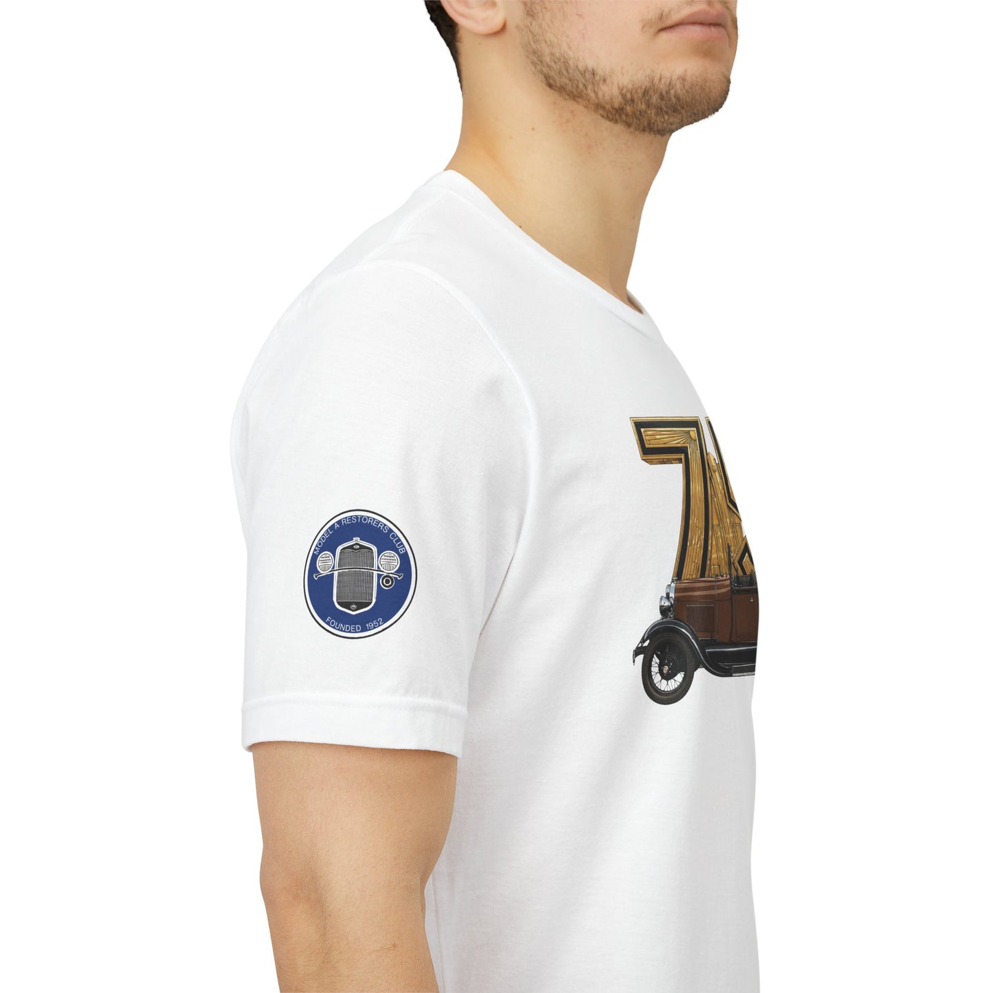 MARC 75th Anniversary Tee with Touring car and MARC logos on both sleeves