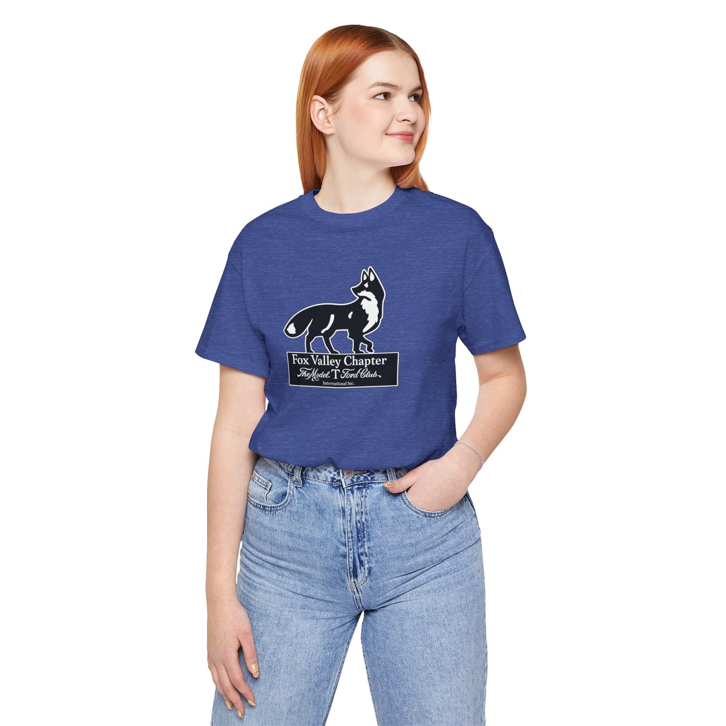 Fox Valley Chapter Model T Ford Club Tee — Vintage Fox Logo Short Sleeve T-Shirt