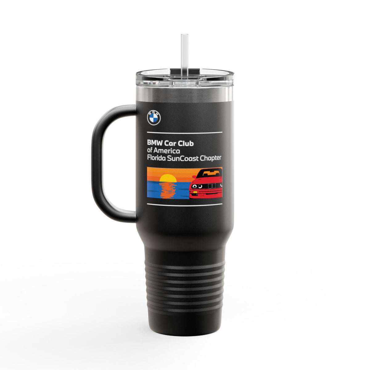 BMW Car Club of America Florida SunCoast Chapter 40 oz. Travel Mug