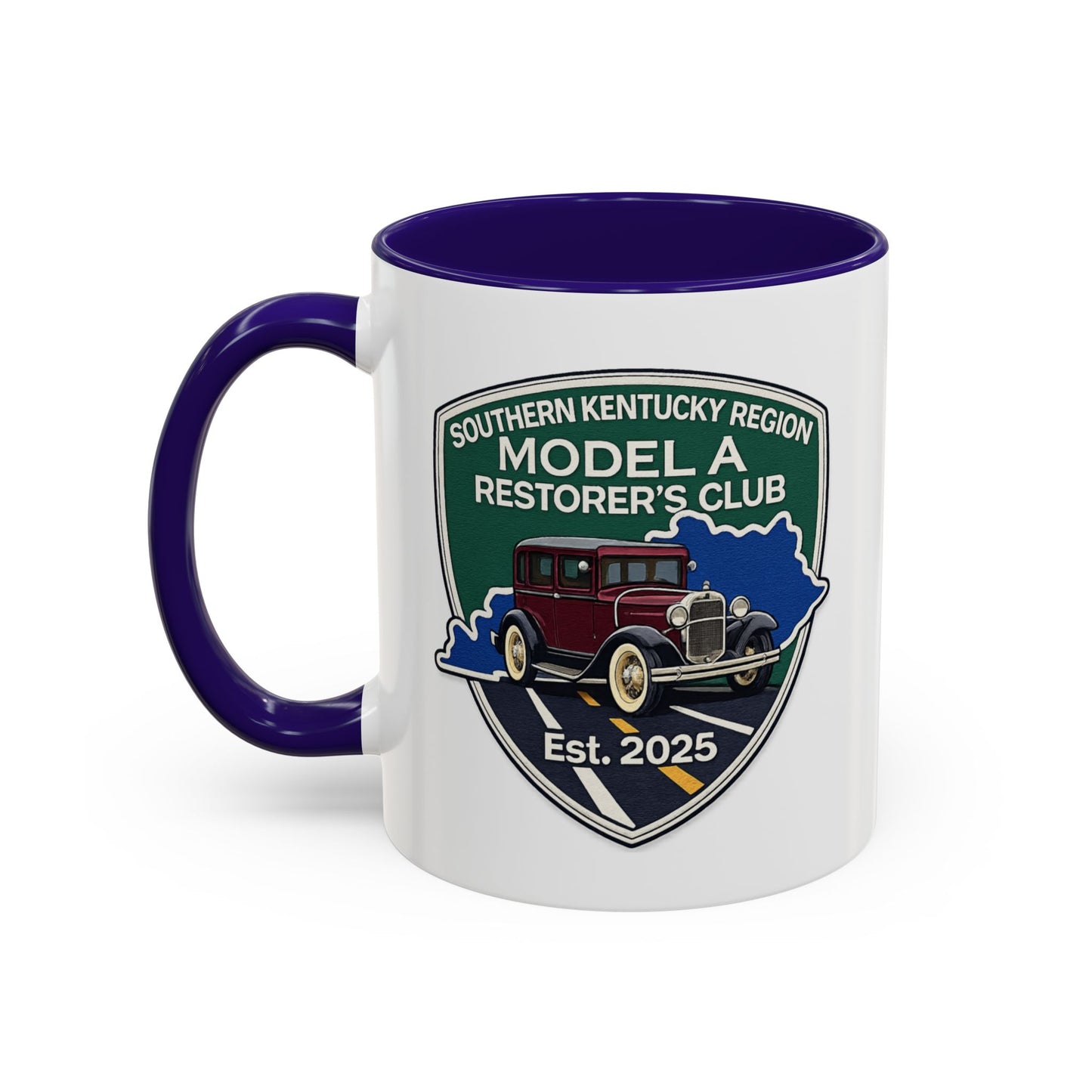Southern Kentucky Region Model A Restorer's Club Club Mug — Southern Kentucky Region Est. 2025 (11oz/15oz)