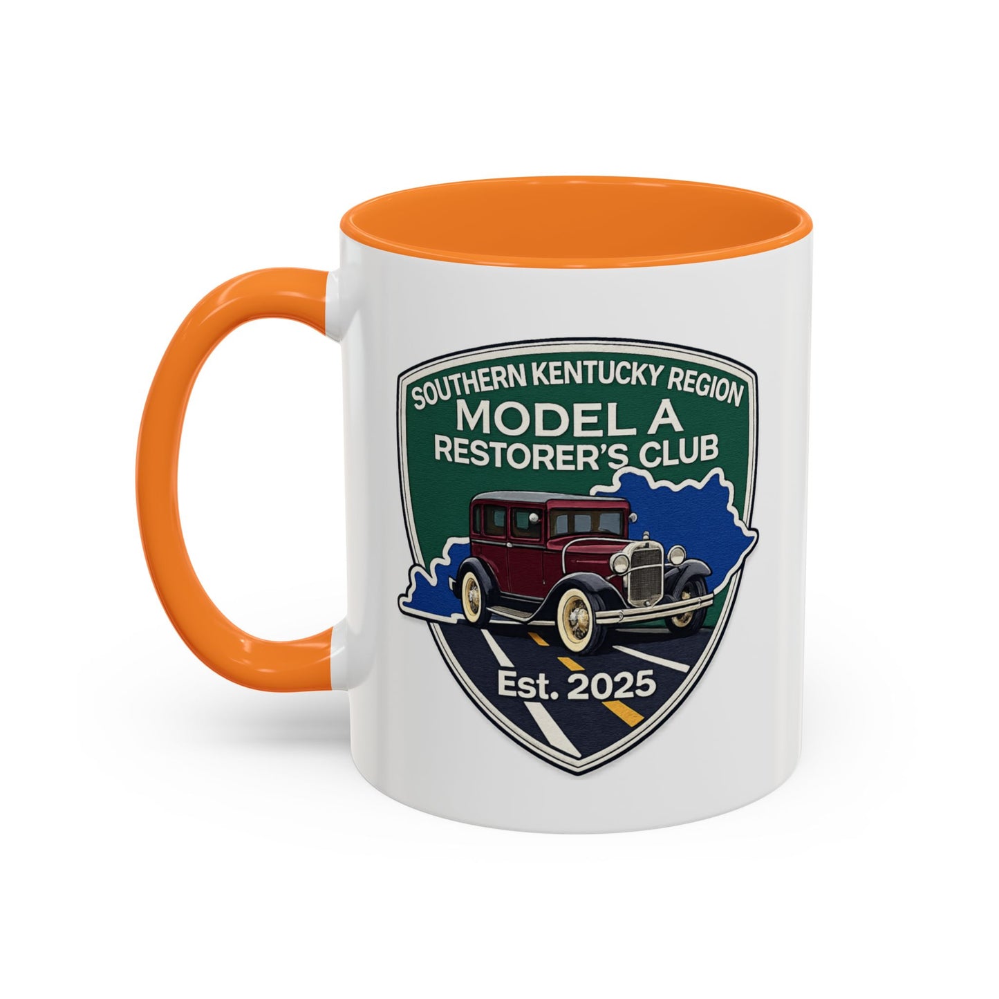 Southern Kentucky Region Model A Restorer's Club Club Mug — Southern Kentucky Region Est. 2025 (11oz/15oz)
