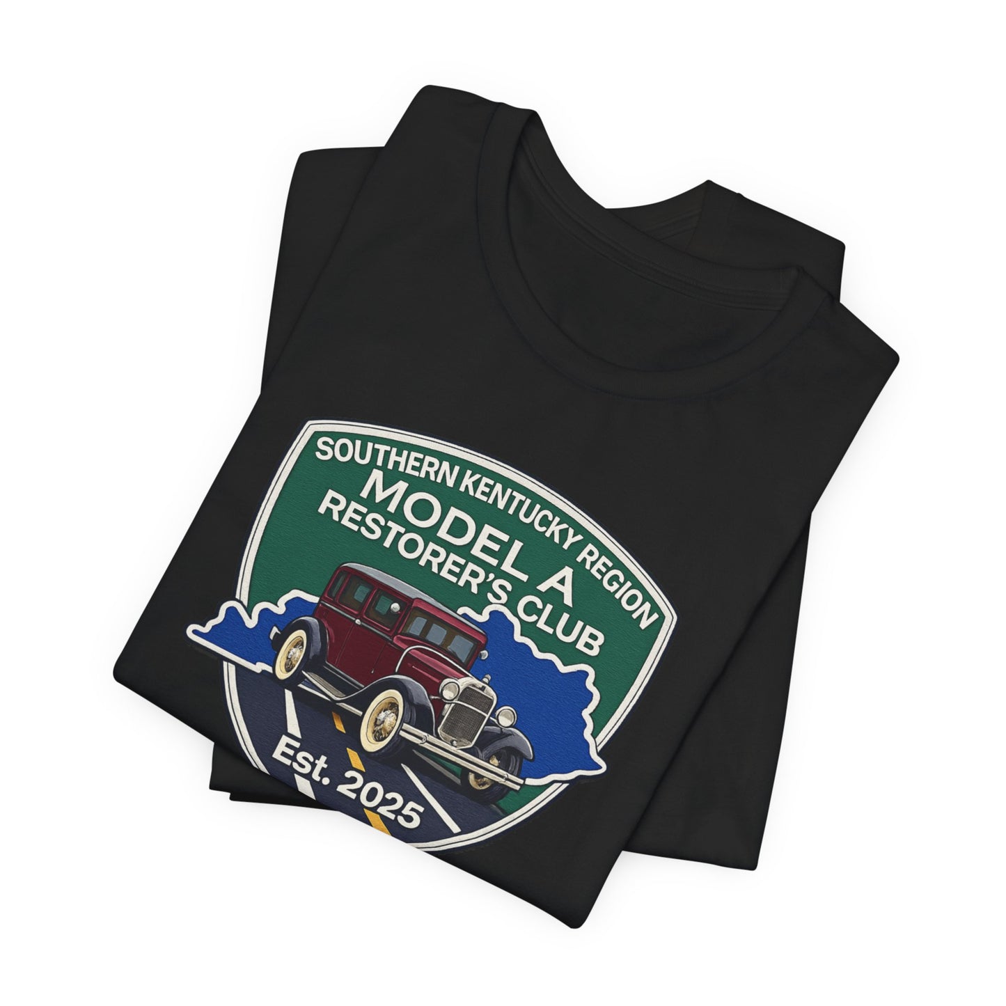 Southern Kentucky Region Model A Restorer's Club T-Shirt — Southern Kentucky Region Est. 2025