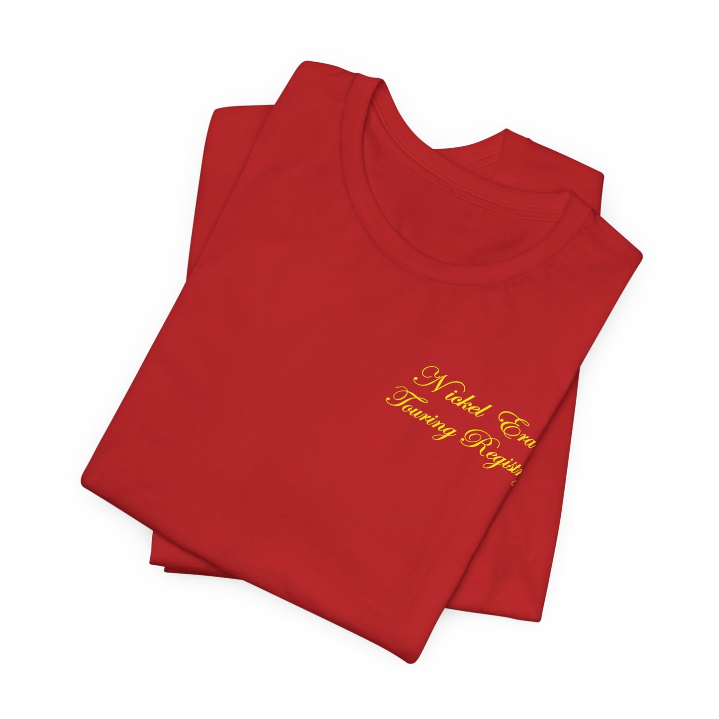 Nickel Era Touring Registry Chest Tee - Casual Cotton T-Shirt