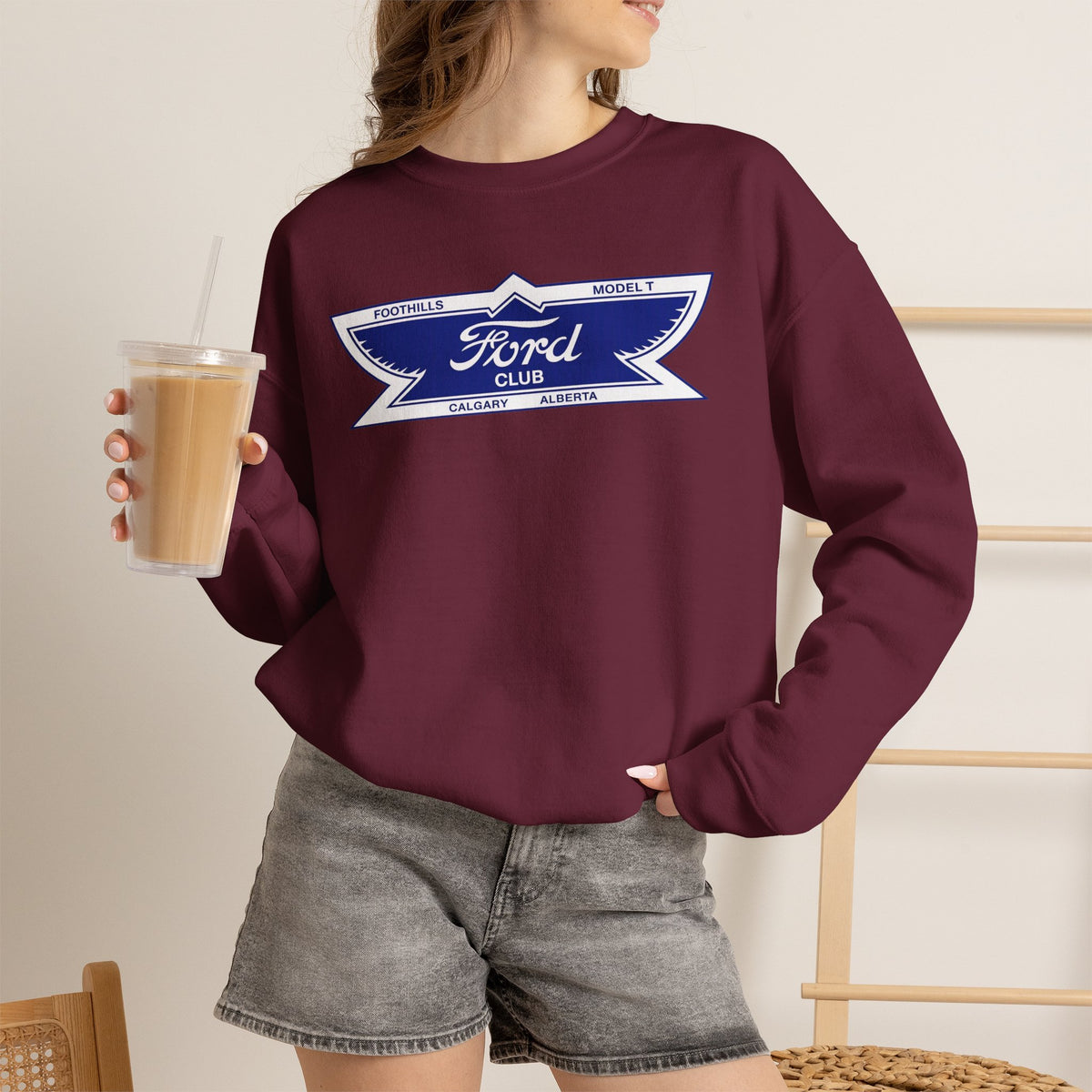 Foothills Model T Club Unisex Heavy Blend™ Crewneck Sweatshirt