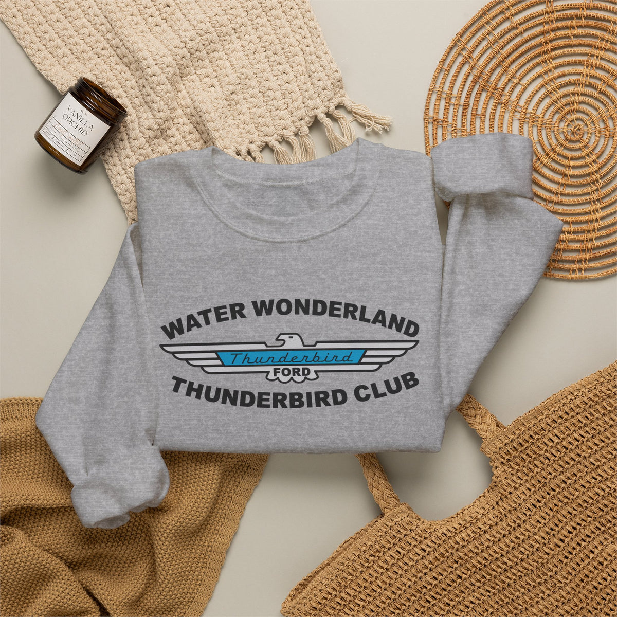 Water Wonderland Thunderbird Club Unisex Heavy Blend™ Crewneck Sweatshirt