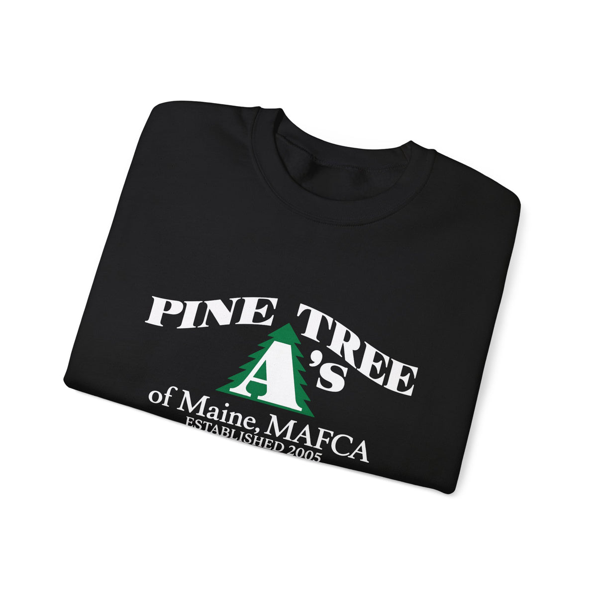Pine Tree A's of Maine, MAFCA — Unisex Heavy Blend™ Crewneck Sweatshirt