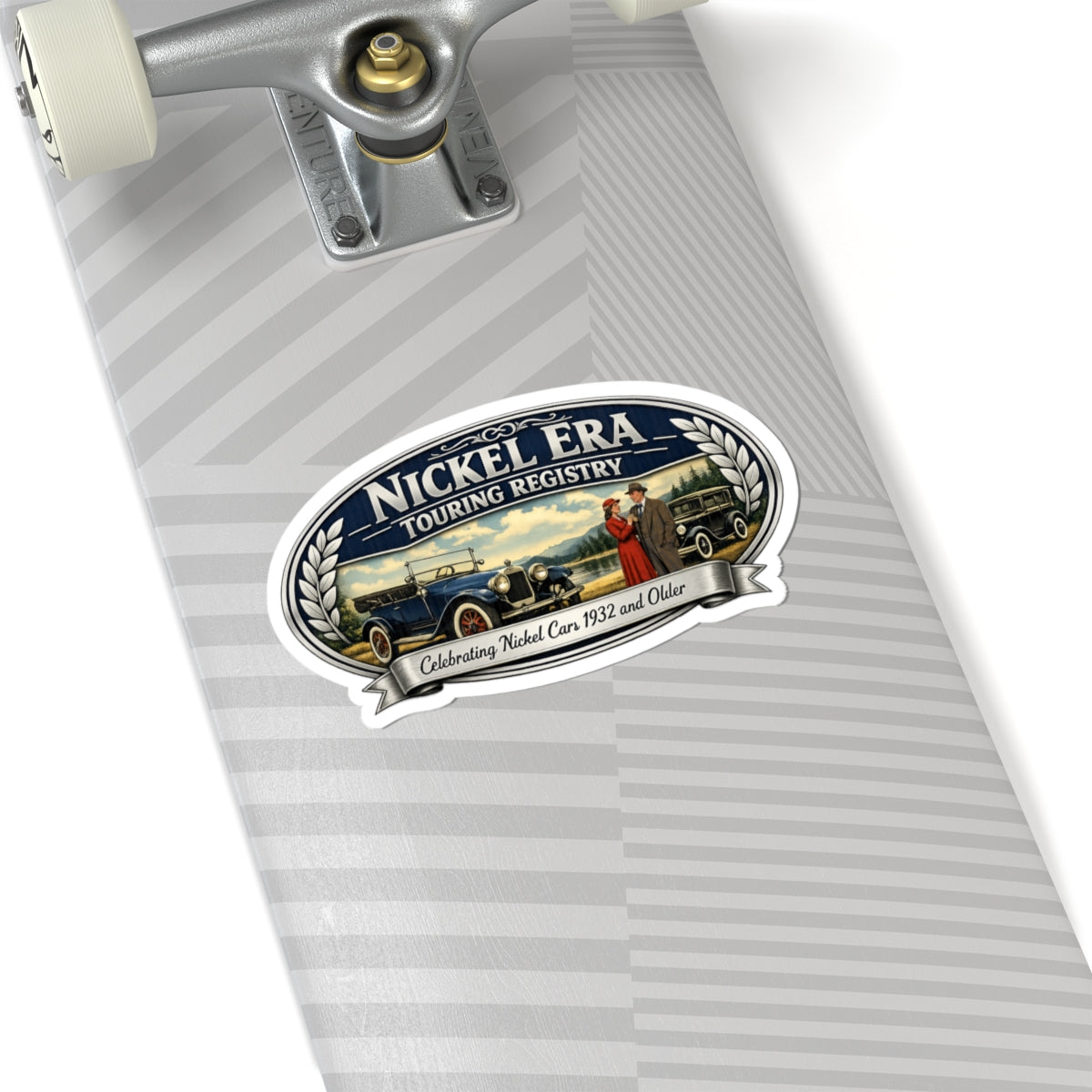 Nickel Era Touring Registry Vintage Car Sticker — Celebrating Nickel Cars 1932 and Older