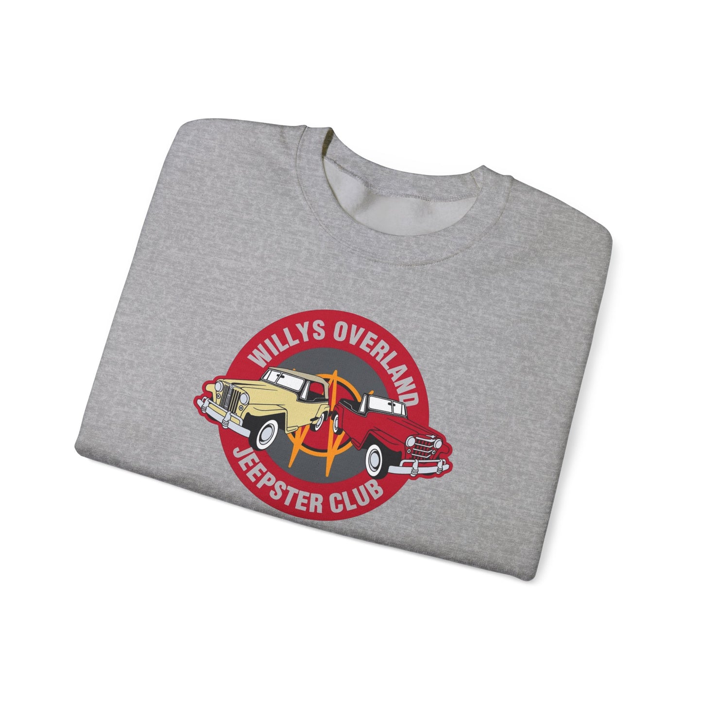 Willys Overland Jeepster Club Sweatshirt - Unisex Heavy Blend™ Crewneck Sweatshirt