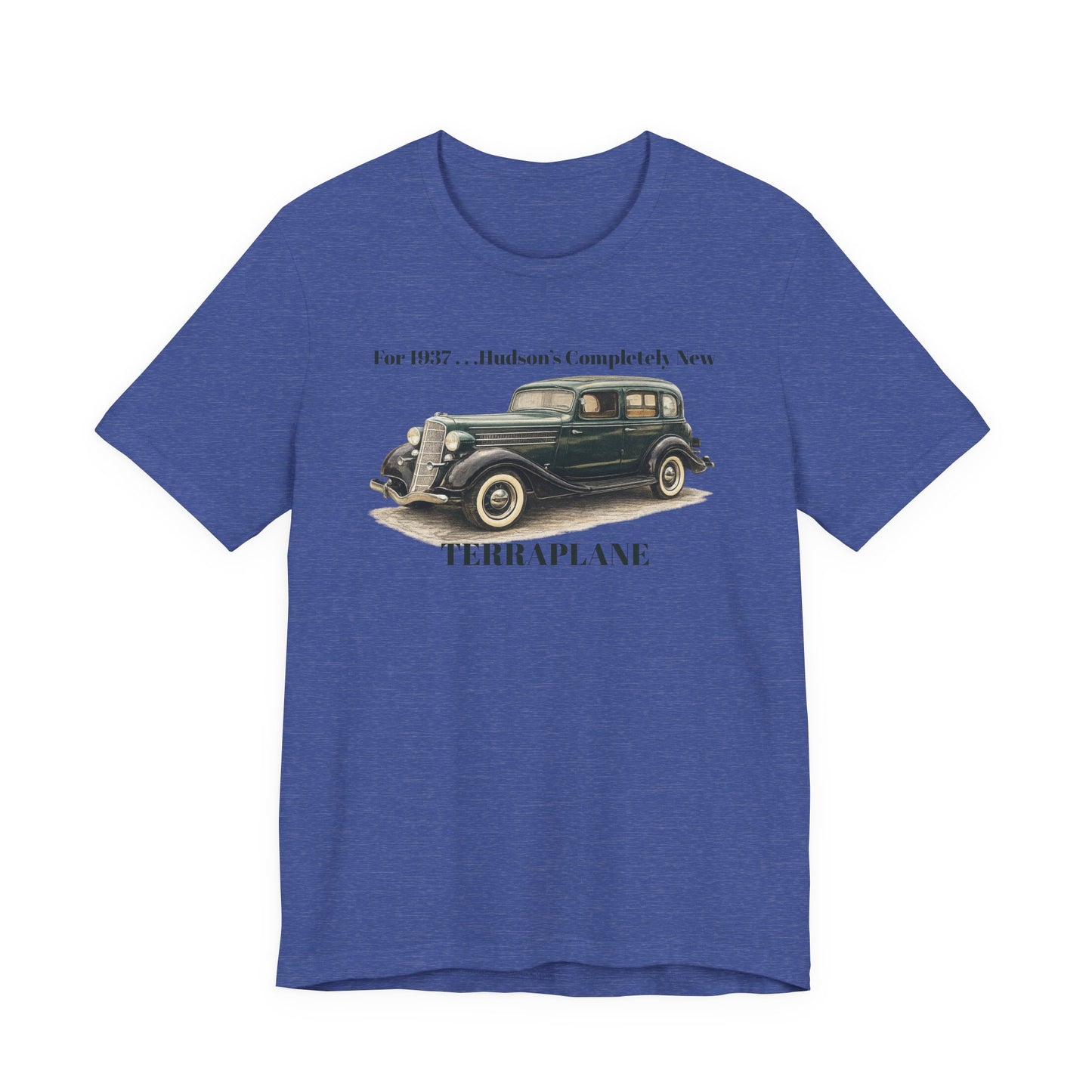 1937 Hudson Terraplane Classic Auto T‑Shirt - Unisex Jersey Short Sleeve Tee