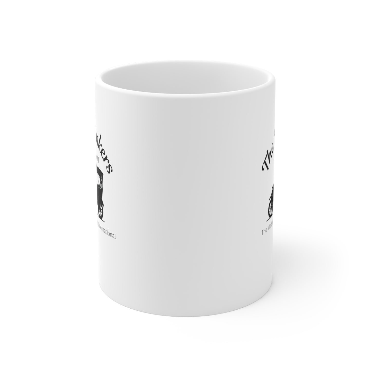 The T Tinkers of Southern NJ White Ceramic Mug, 11oz