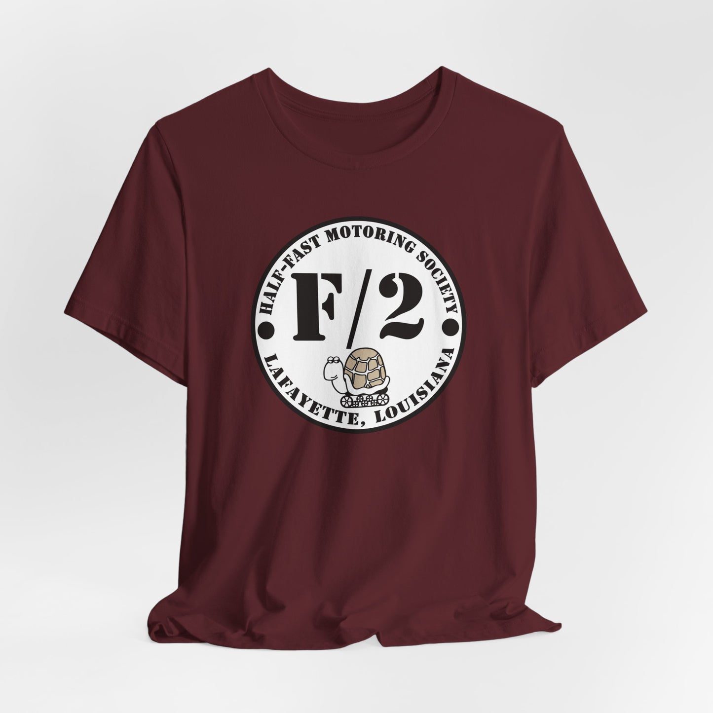 Half-Fast Motoring Society Tee — Lafayette, Louisiana Car Club Shirt