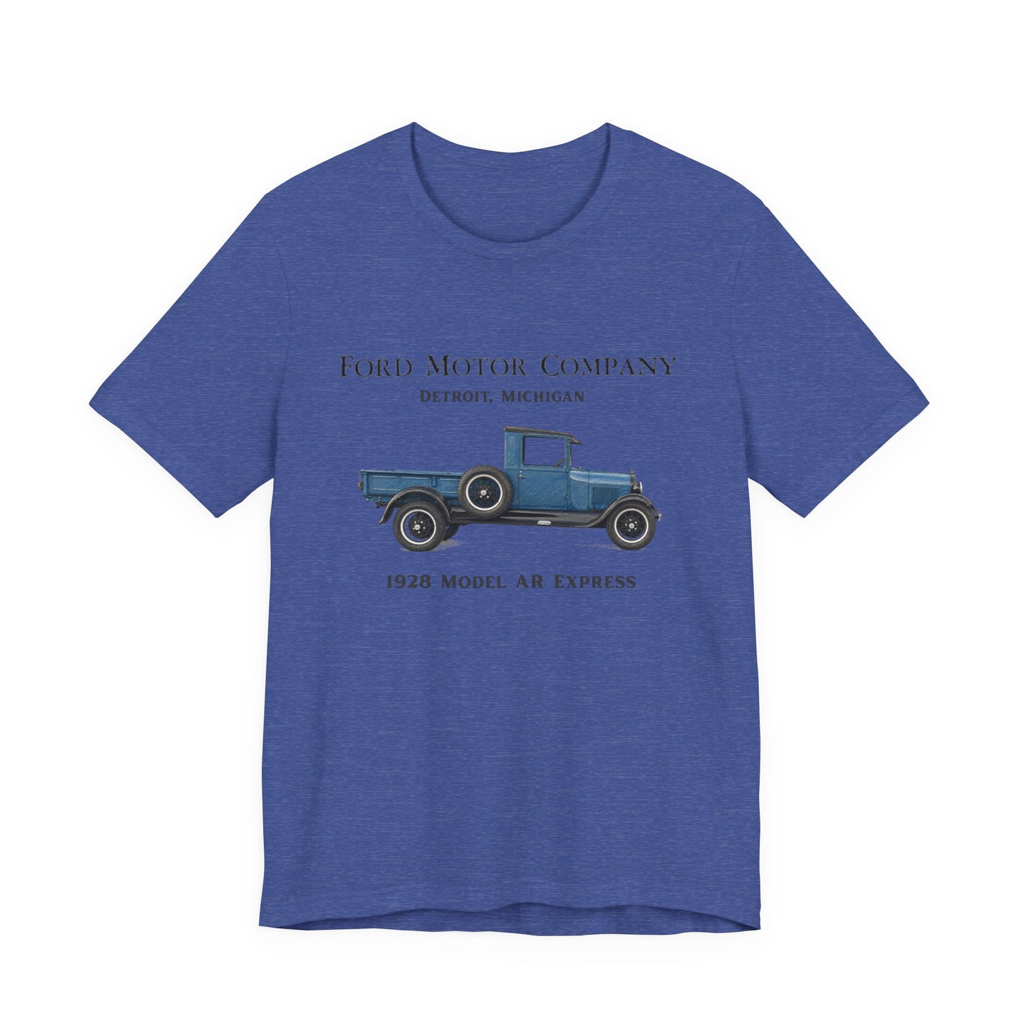 1928 Ford Model AR Express - Unisex Jersey Short Sleeve Tee (RBS)