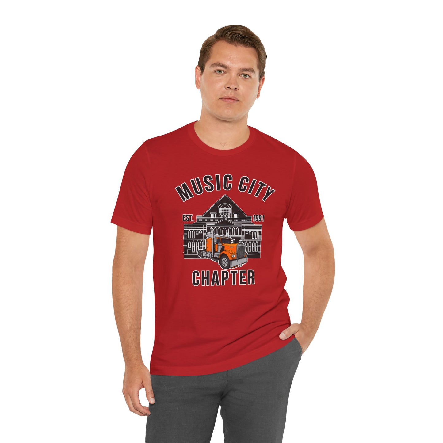 Music City Chapter ATHS T-Shirt – Single Front Logo