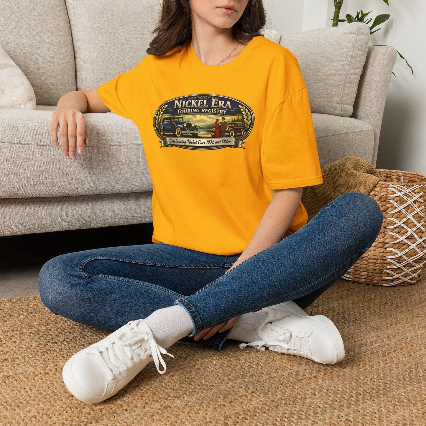 Nickel Era Touring Registry Tee — Celebrating Model Cars 1932 and Older