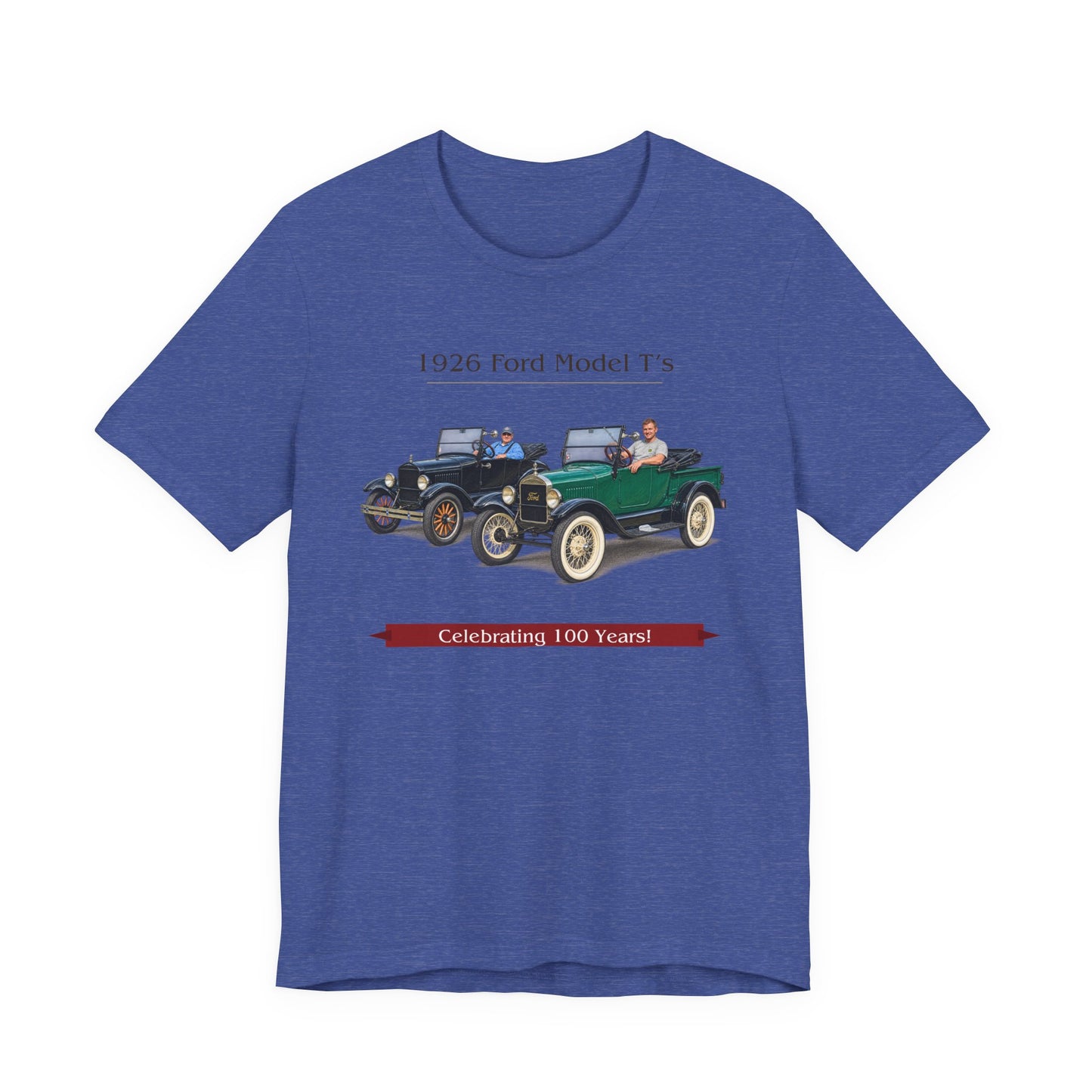1926 Ford Model T's Tee — Celebrating 100 Years Vintage Car T-Shirt (JoeS)