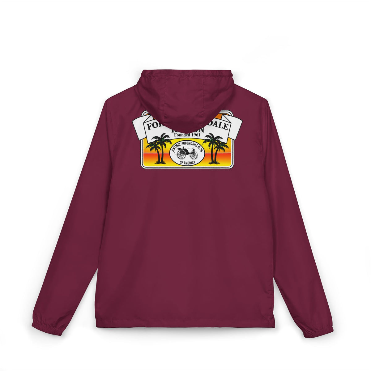Fort Lauderdale Region AACA Windbreaker Jacket - Front and Back Logos