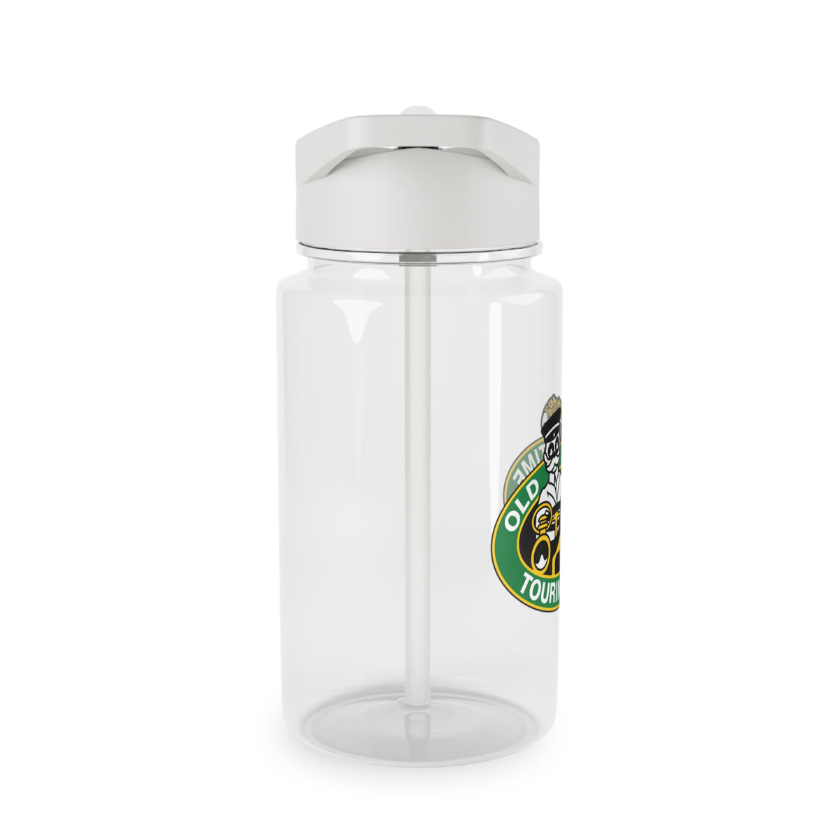 Old Time Touring Club Transparent Water Bottle