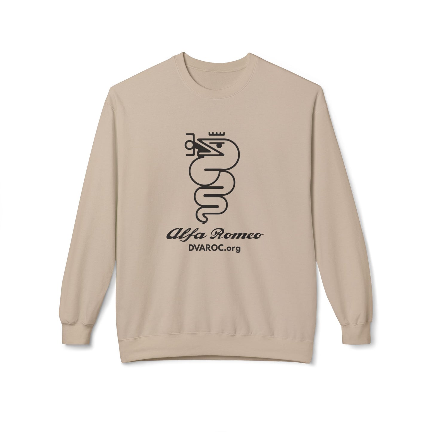 DVAROC.org Alfa Romeo Crest Sweatshirt — Crewneck