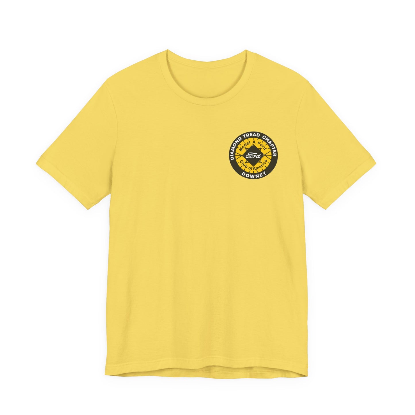 Diamond Tread Chapter Downey T‑Shirt - Small Front Logo Only