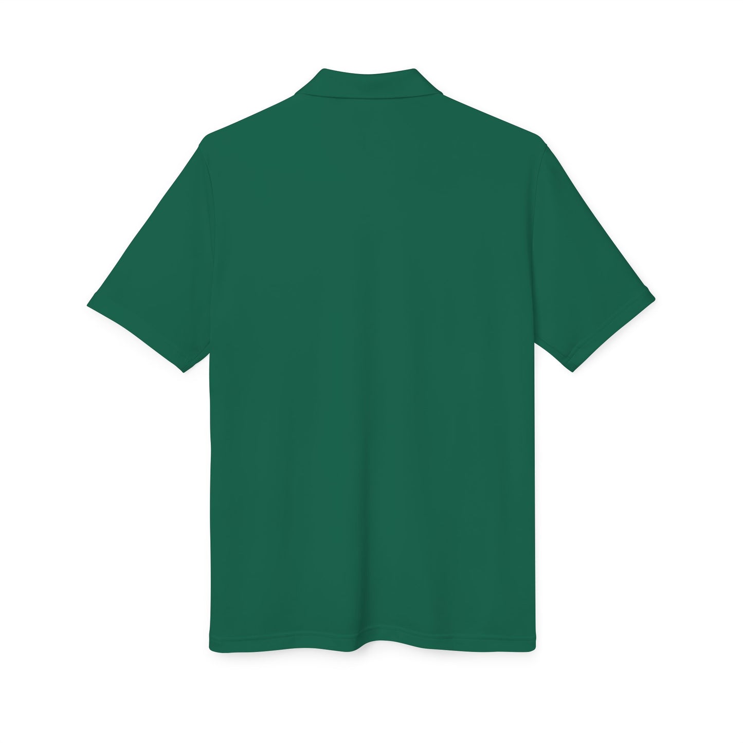 North Idaho Corvette Club White Embroidered Polo — adidas Unisex Performance Polo