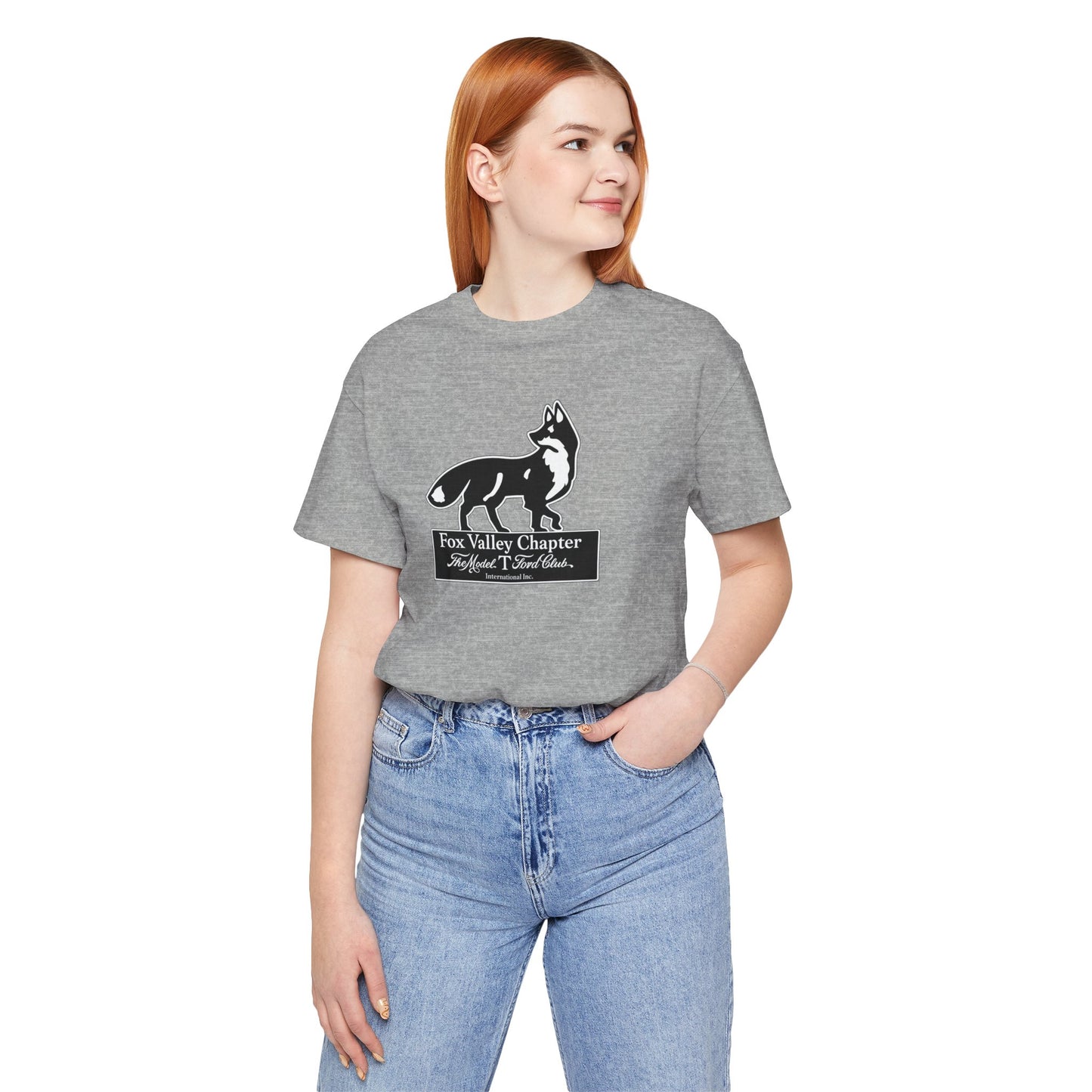 Fox Valley Chapter Model T Ford Club Tee — Vintage Fox Logo Short Sleeve T-Shirt
