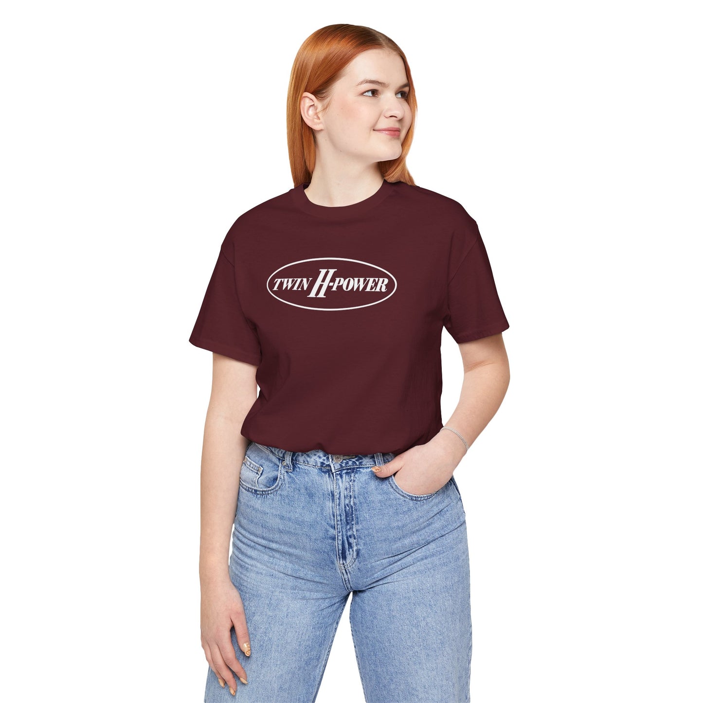 Hudson Essex Terraplane Club Twin H-Power Logo Tee - Unisex Jersey Short Sleeve Tee