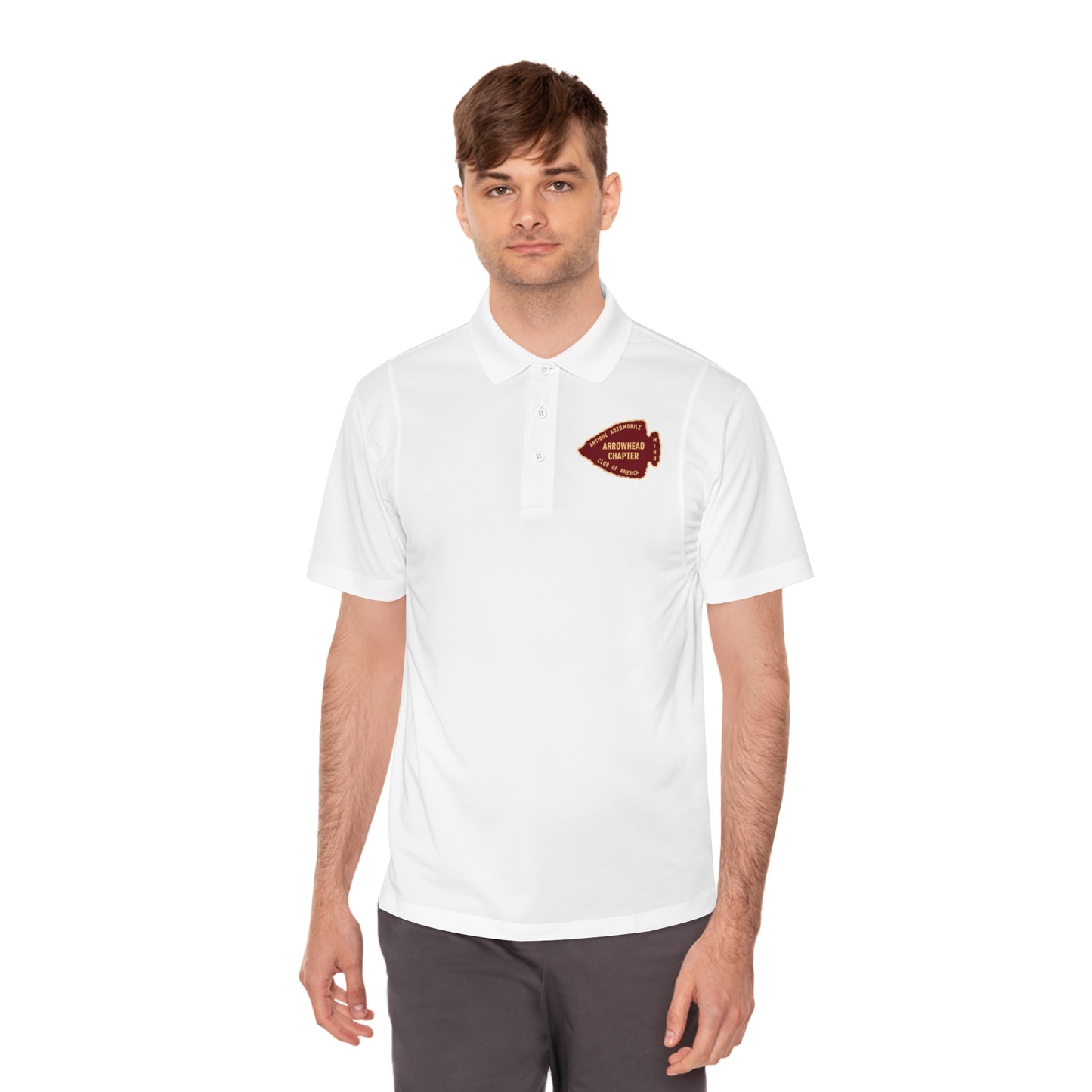 Arrowhead Chapter AACA Men's Polo Shirt  — Casual Sports Top