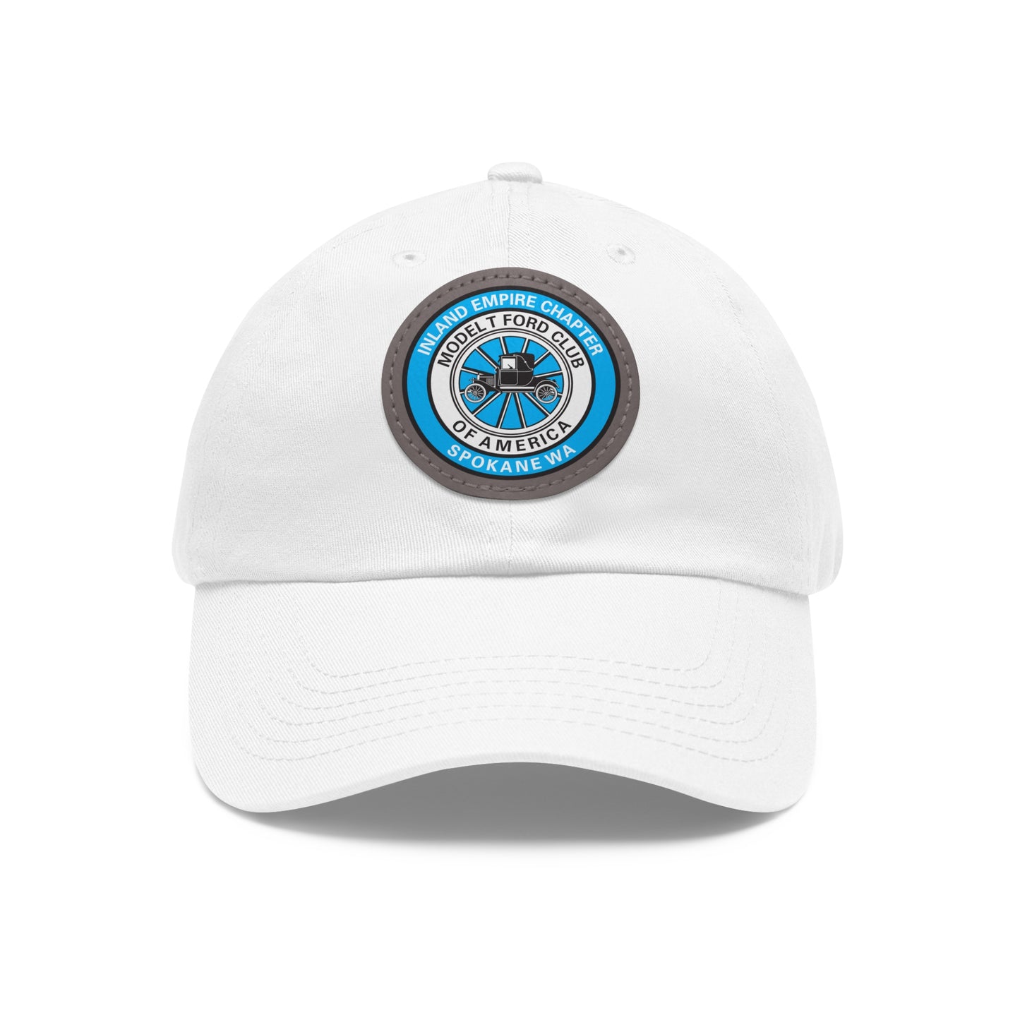 Inland Empire Chapter MTFCA Dad Hat with Leather Patch (Round)