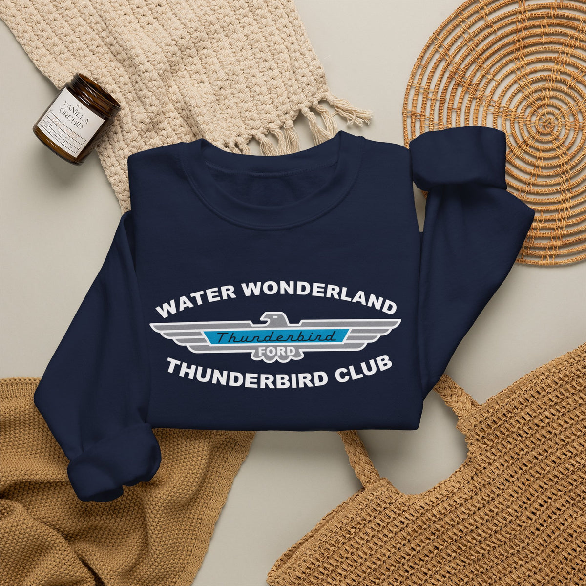 Water Wonderland Thunderbird Club Unisex Heavy Blend™ Crewneck Sweatshirt