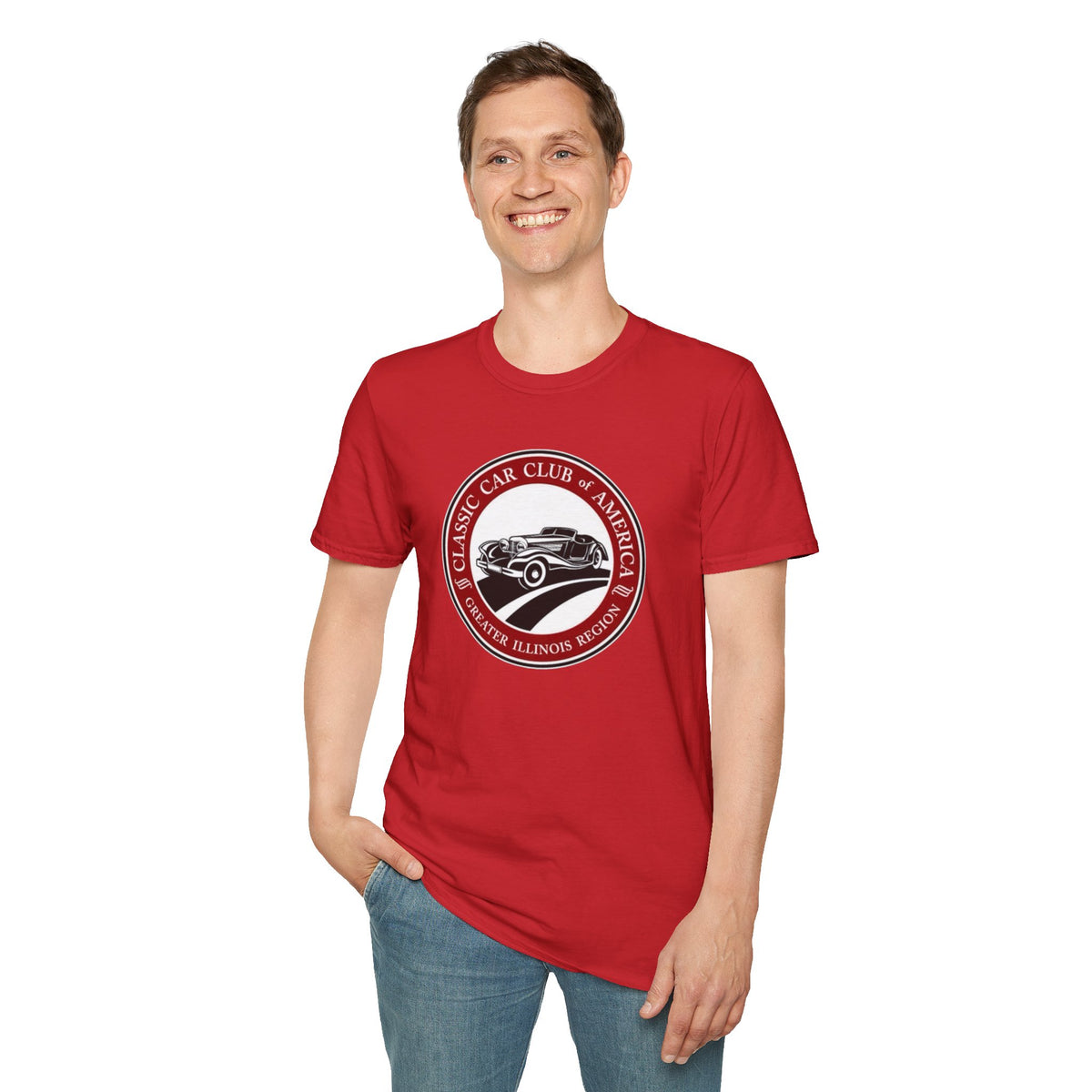 Classic Car Club of America Greater Illinois Region T-Shirt - Unisex Softstyle T-Shirt
