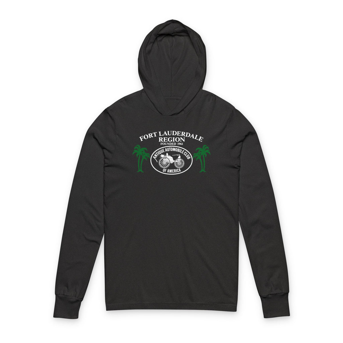 Fort Lauderdale Region AACA Hoodie Tee — Unisex Hooded Long Sleeve Tee
