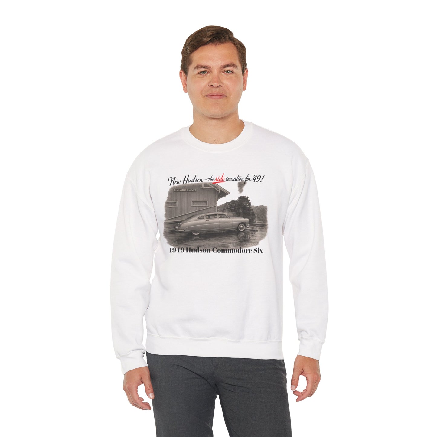 1949 Hudson Commodore Six Crewneck Sweatshirt — (Rick C)