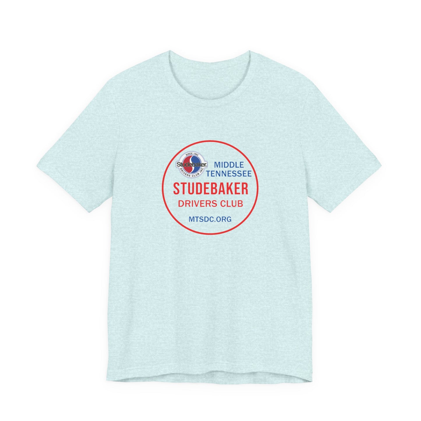 Middle Tennessee Studebaker Drivers Club Chapter Soft Tee — Unisex Jersey Short Sleeve Tee