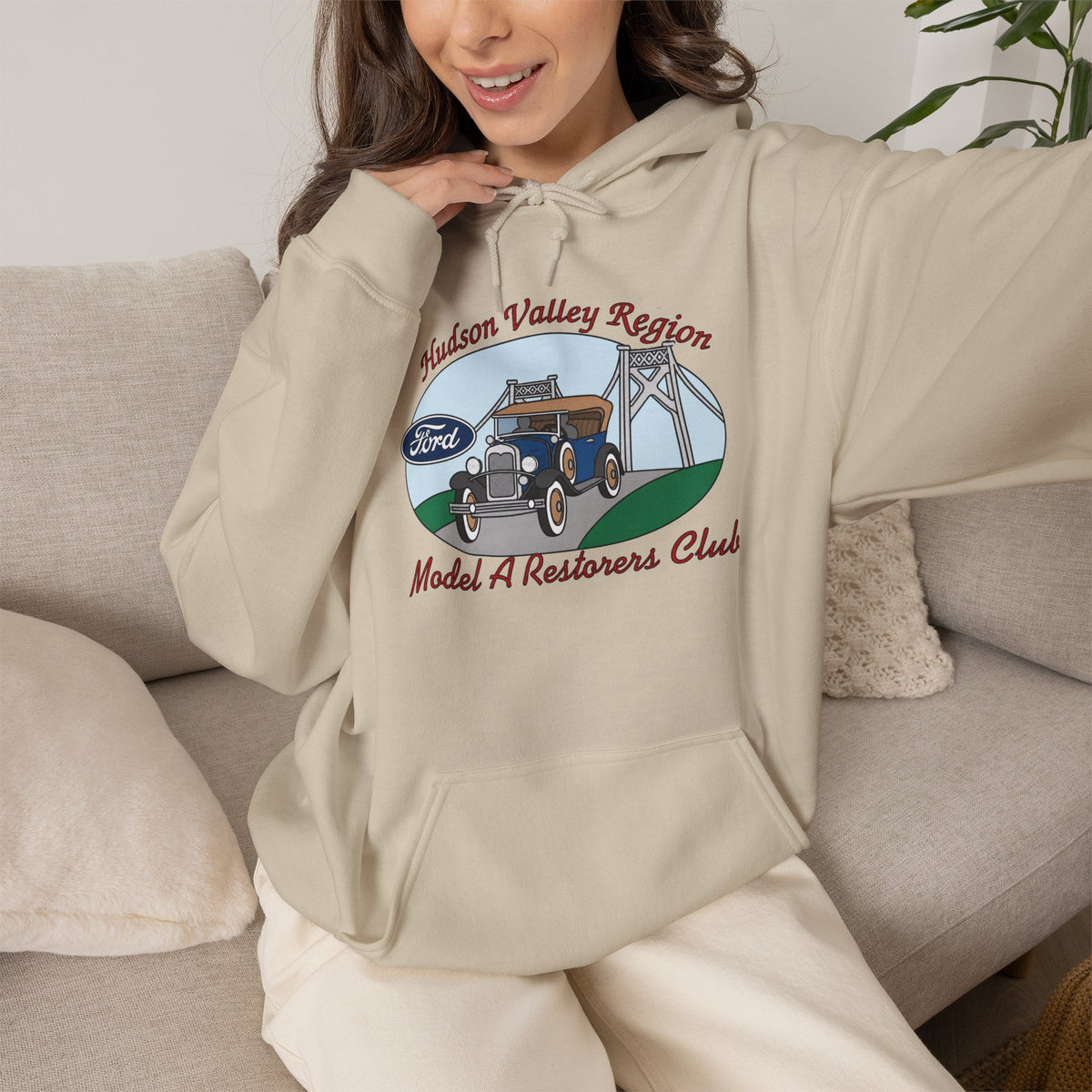 Hudson Valley Region Model A Restorers Club Unisex Heavy Blend™ Hooded Sweatshirt