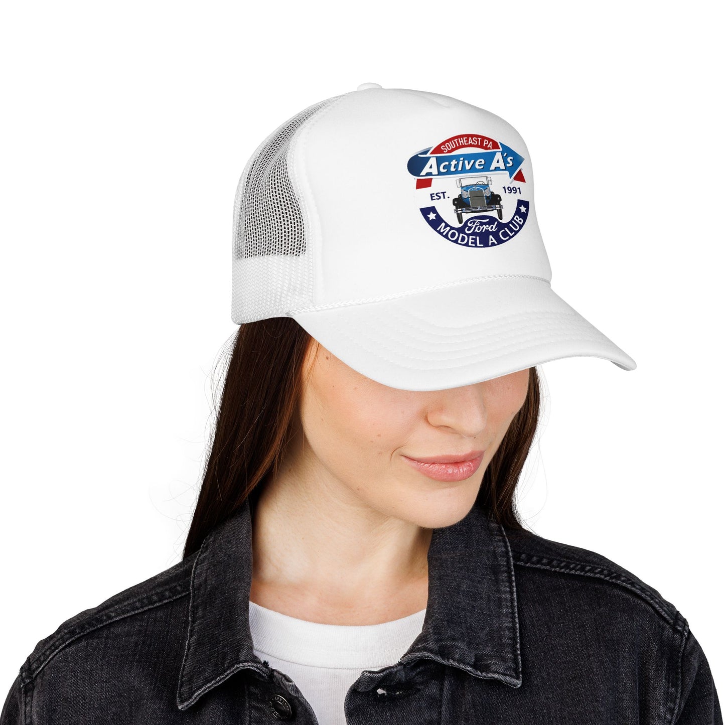 Active A's Ford Model A Club Printed Trucker Hat
